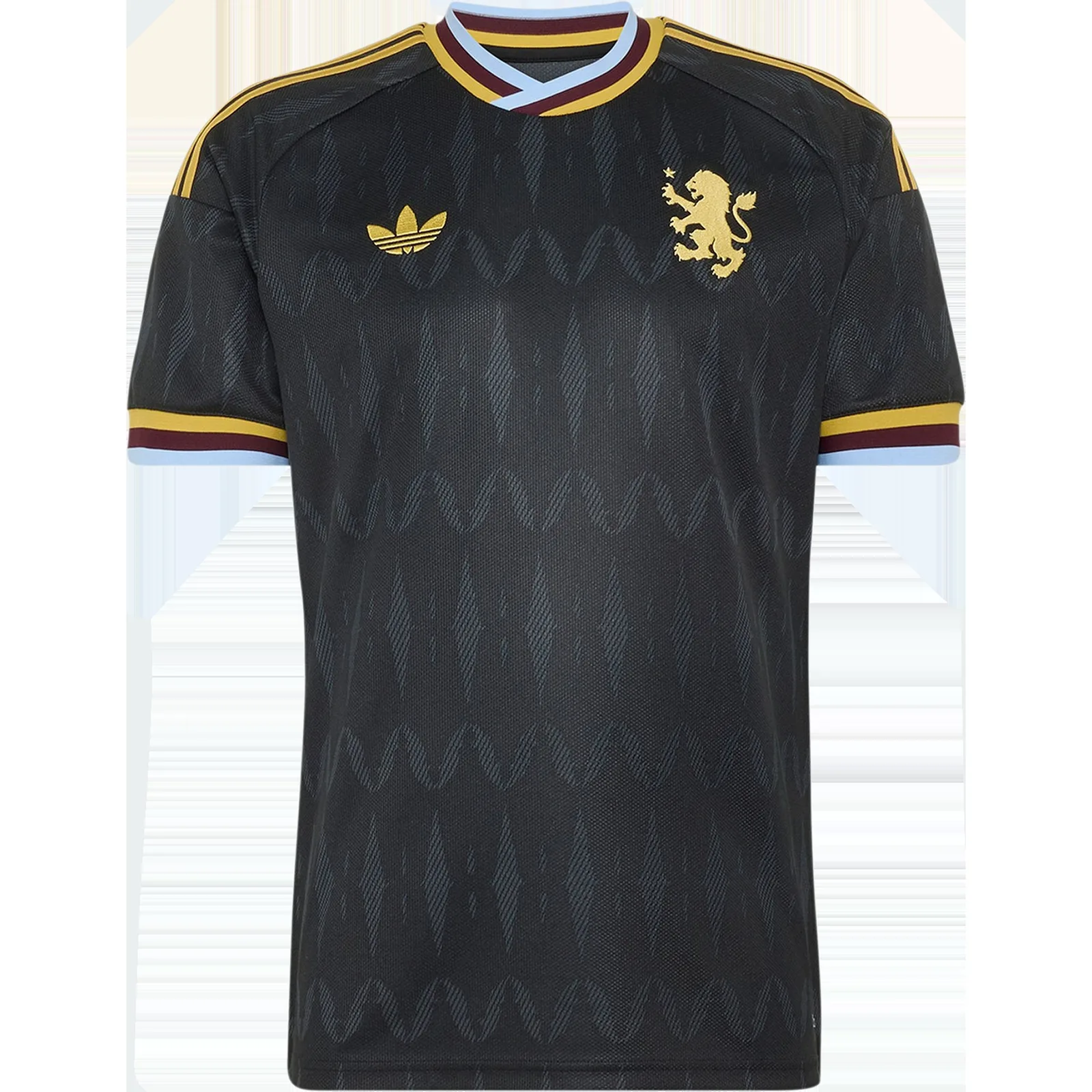 Aston Villa thuisshirt 25/26 tegenover het zwarte uitshirt 26/27 als releasevergelijking