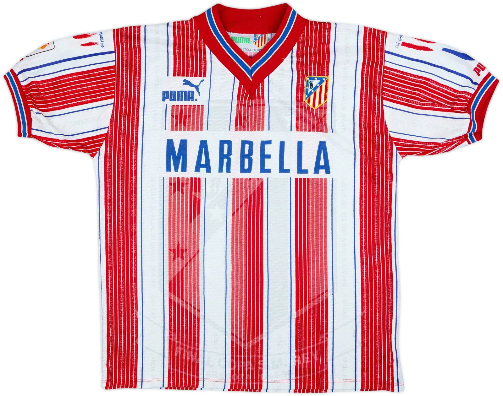 FC Barcelona 1991/92 oranje uitshirt (Wembley) — toont Dream Team en Koeman/4